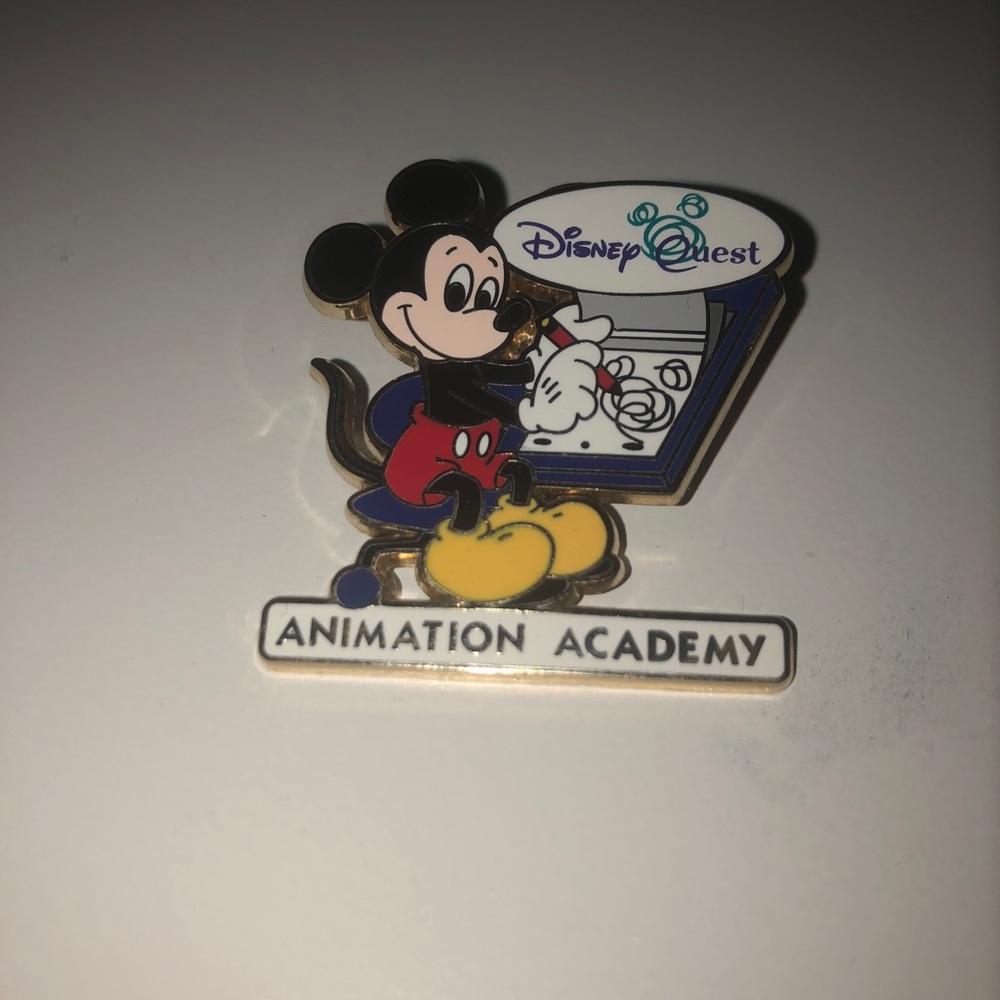 Disney Quest Mickey Animation Pin